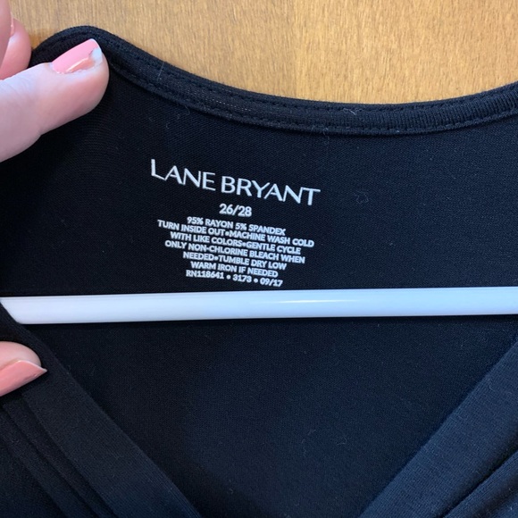 Lane Bryant 26/28 long sleeve top - Picture 3 of 4